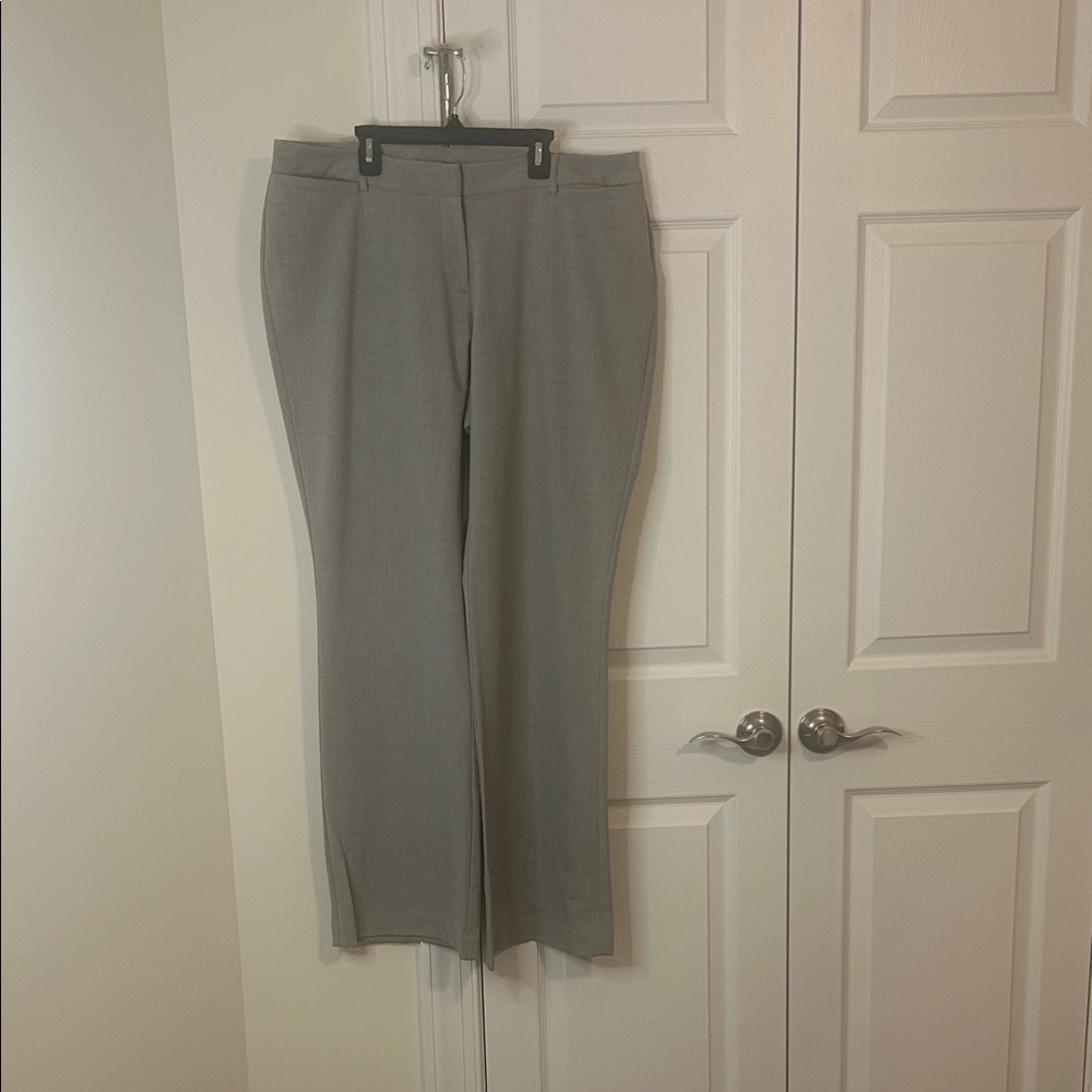 Women’s Worthington Gray Dress Pants - Curvy Fit